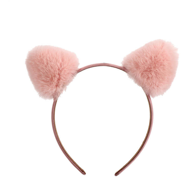 Cute Pompom Ears Girl Hair bands