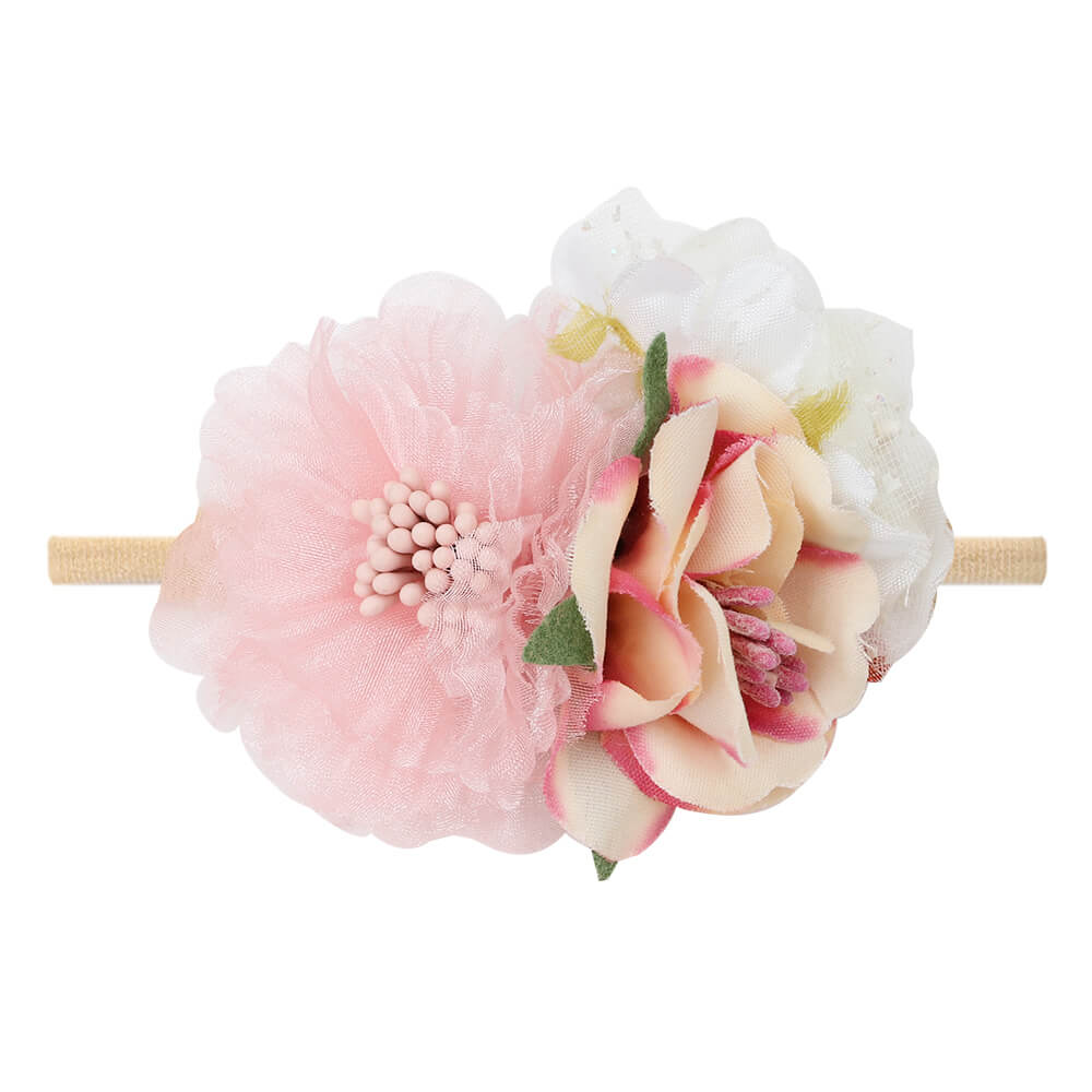 fake flower headband