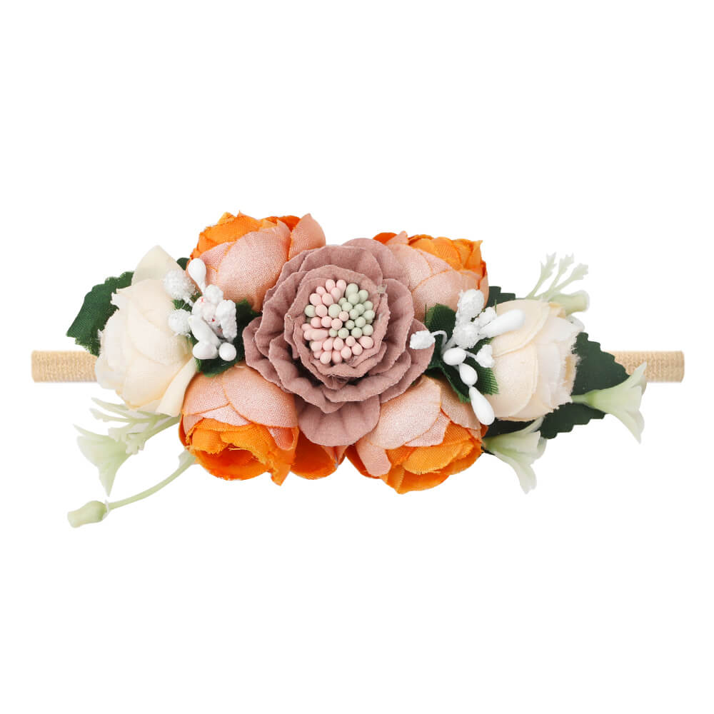 fake flower headband