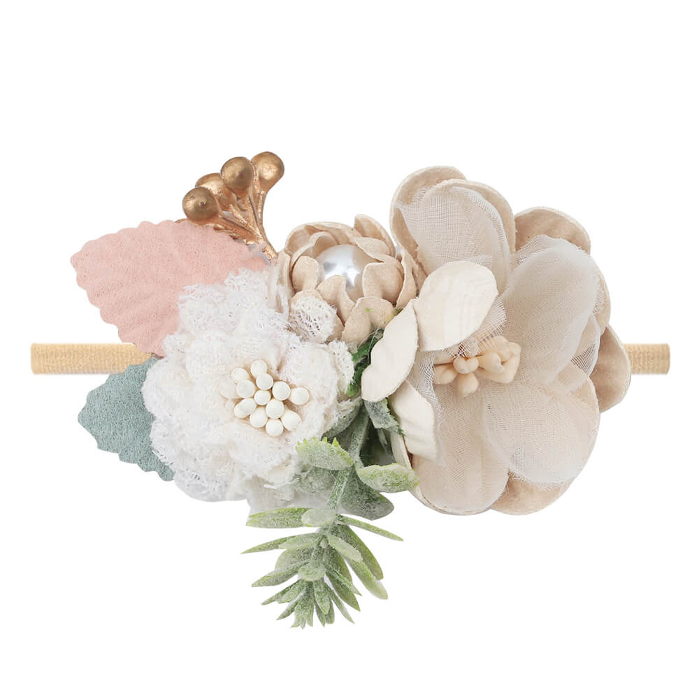 artificial flower headband