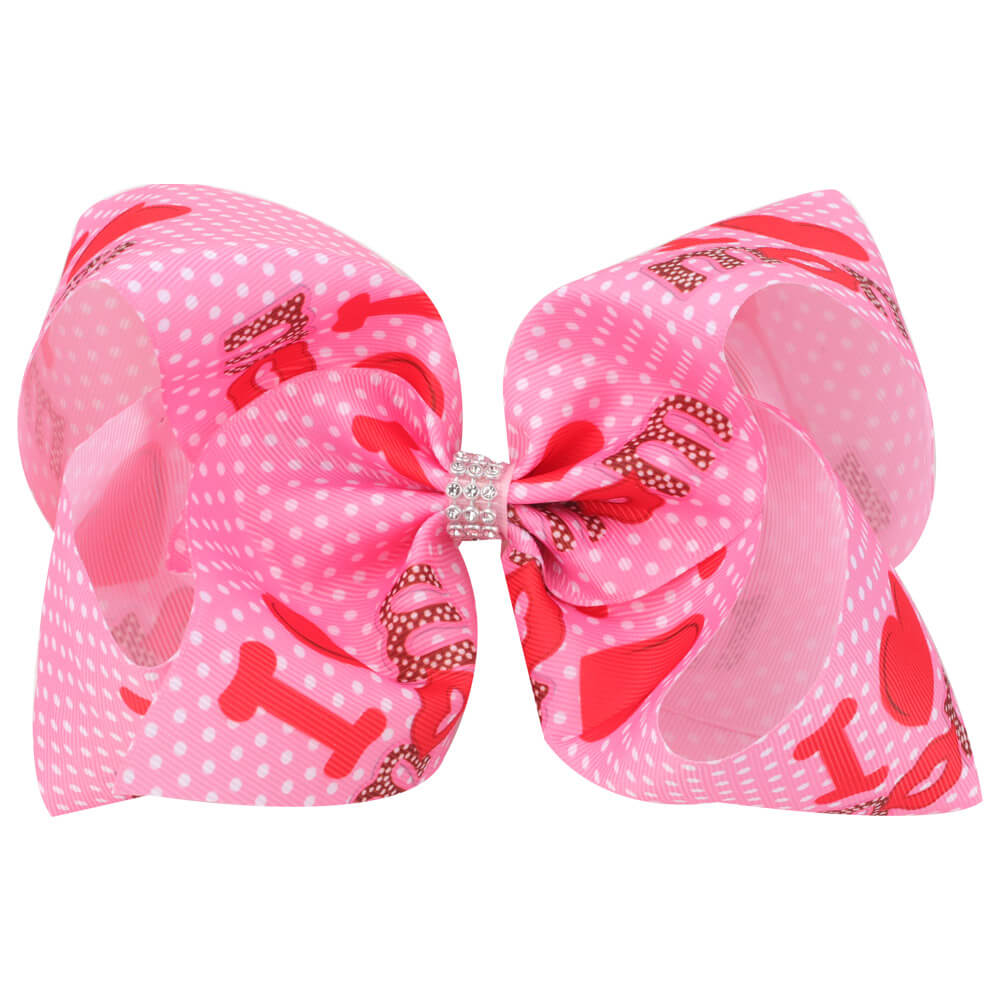 Pink Hair Bows for Girls
