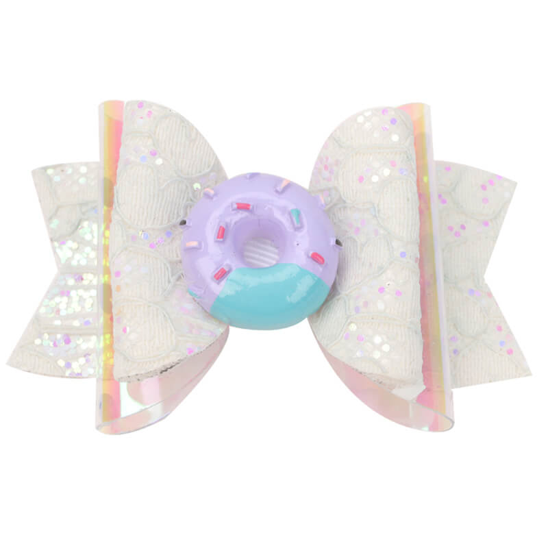 cute donut hair bows