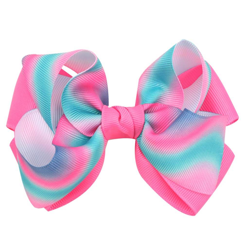pretty hair bow clips