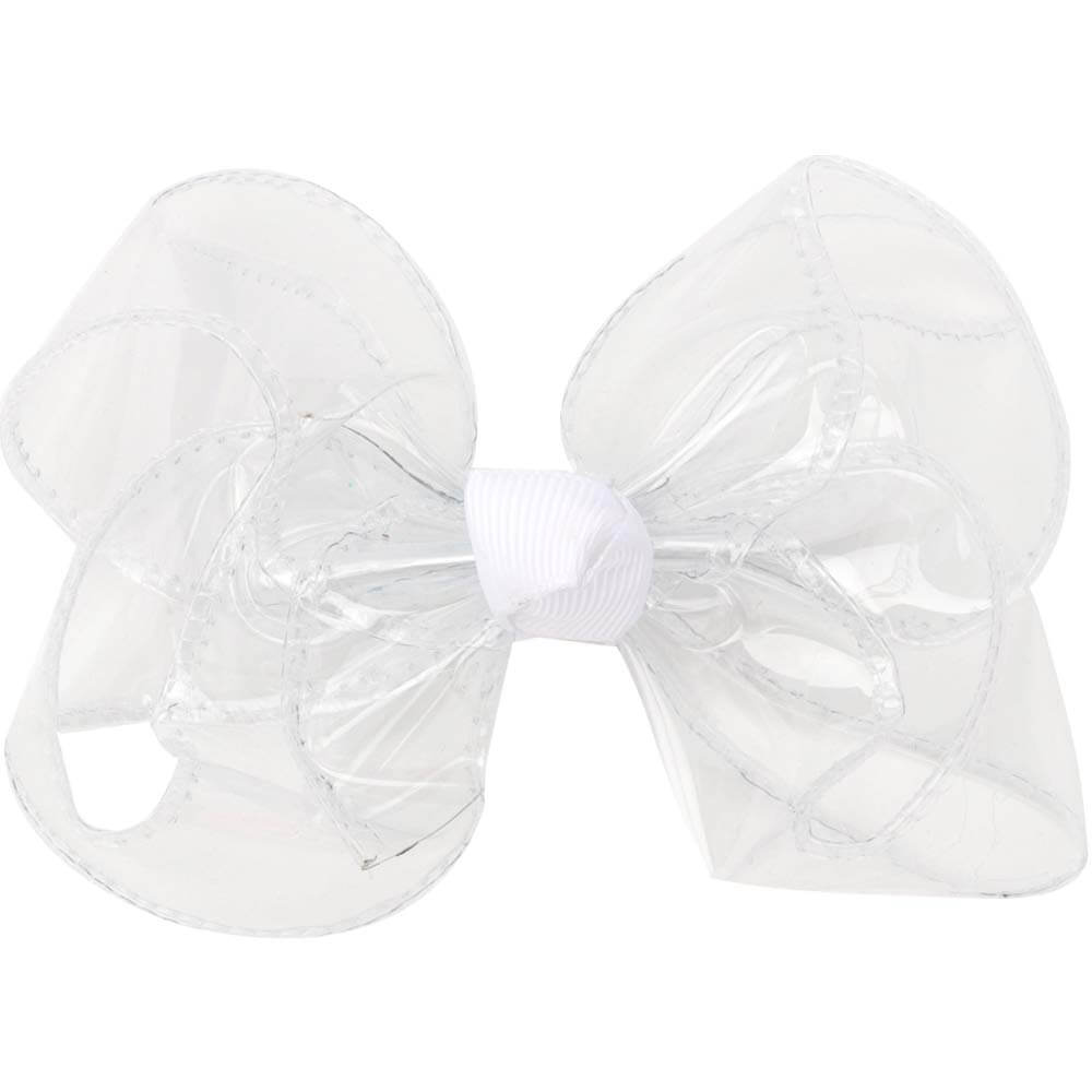 transparent hair bows