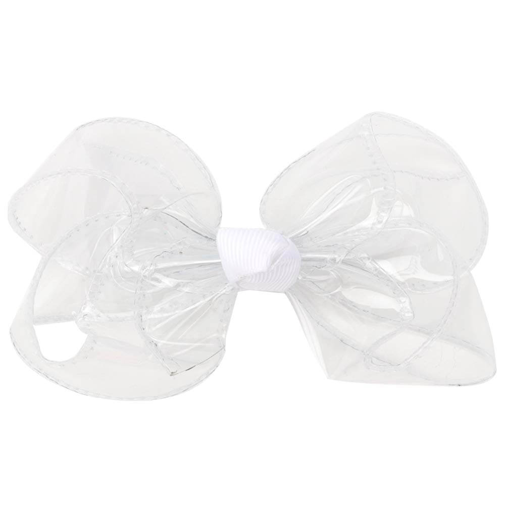 4 inch Transparent Jelly Hair Bows