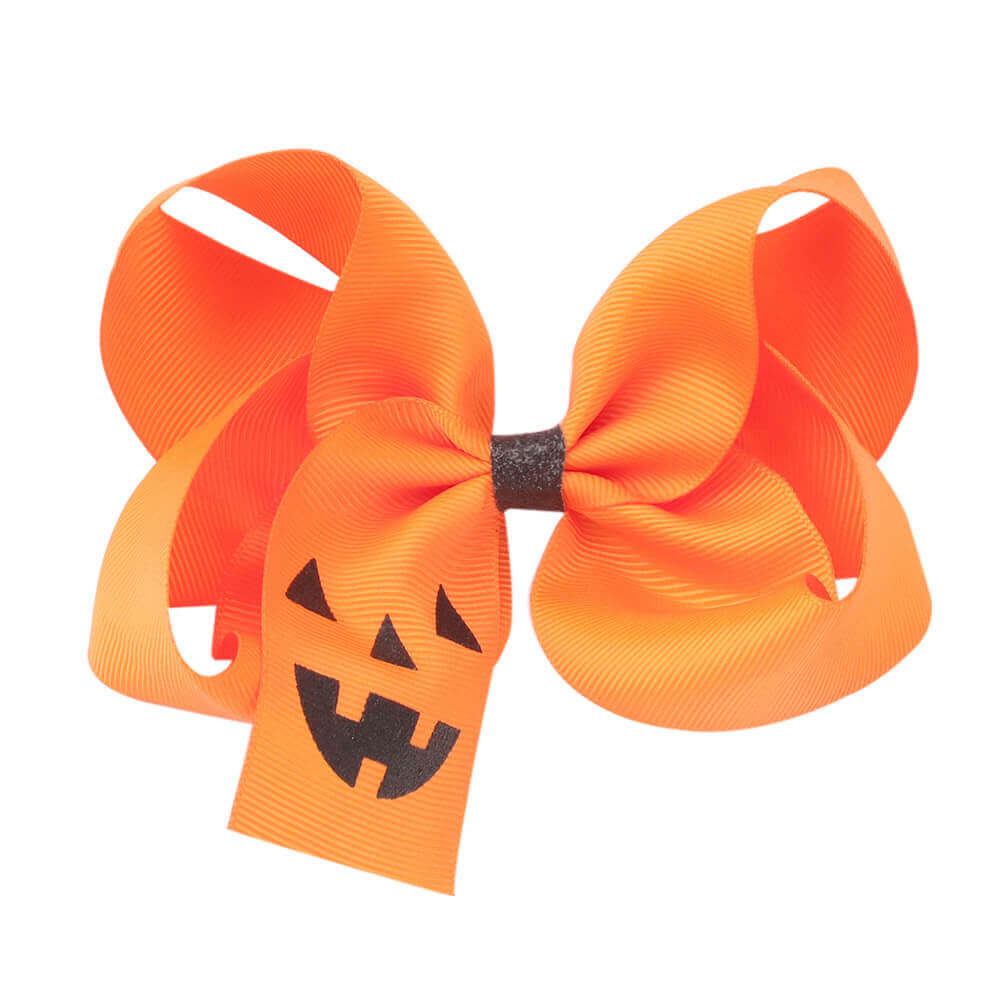 Halloween Hair Bow Clips