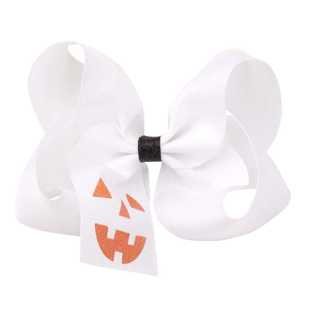 5 Inches Halloween Hair Bow Clips