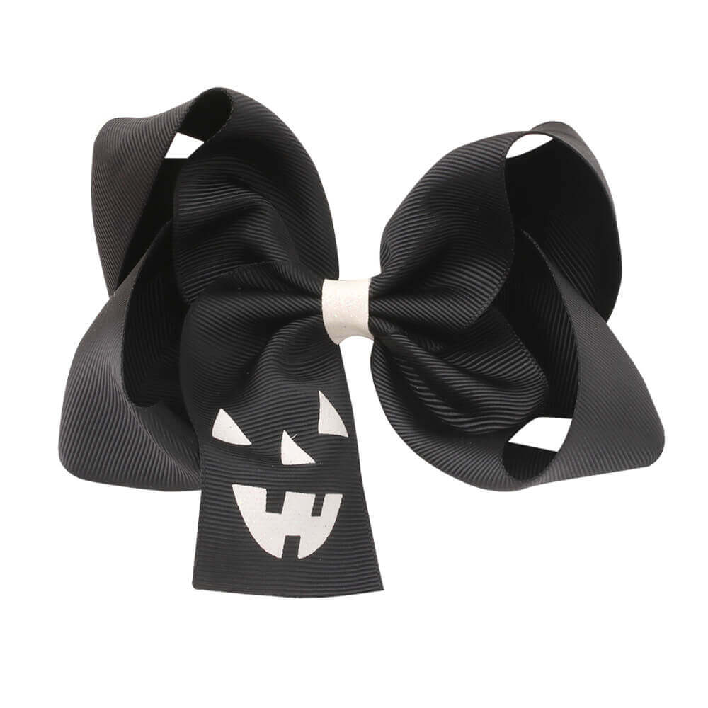 5 Inches Halloween Hair Bow Clips