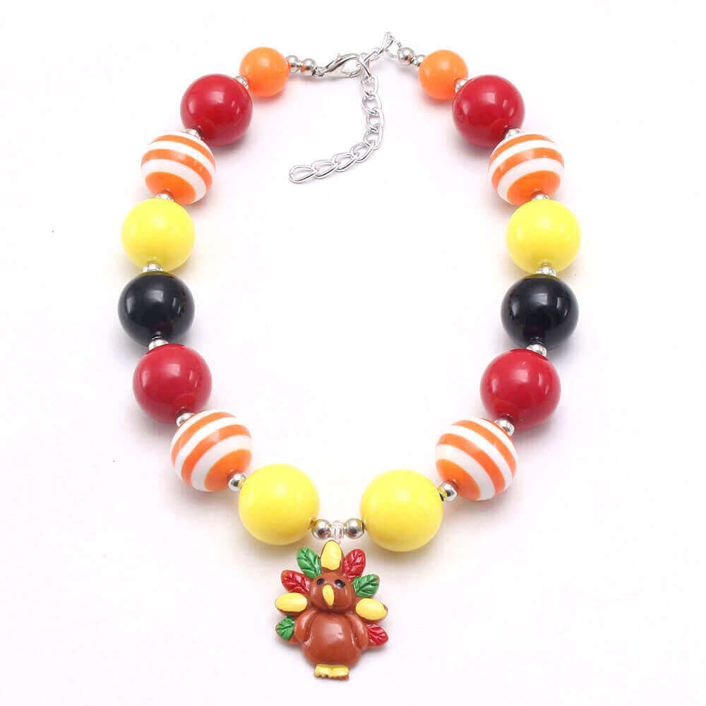 Thanksgiving Day Necklace for Girls