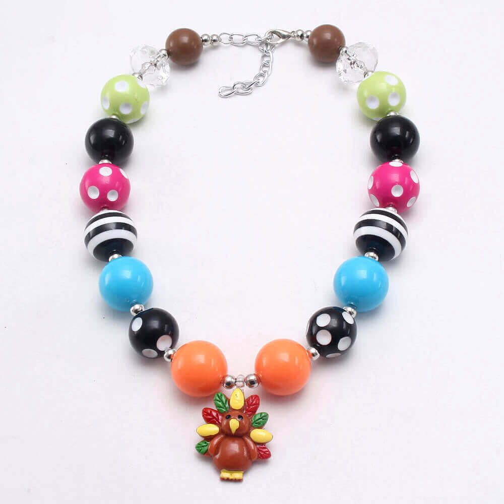 Thanksgiving Day Necklace for Girls