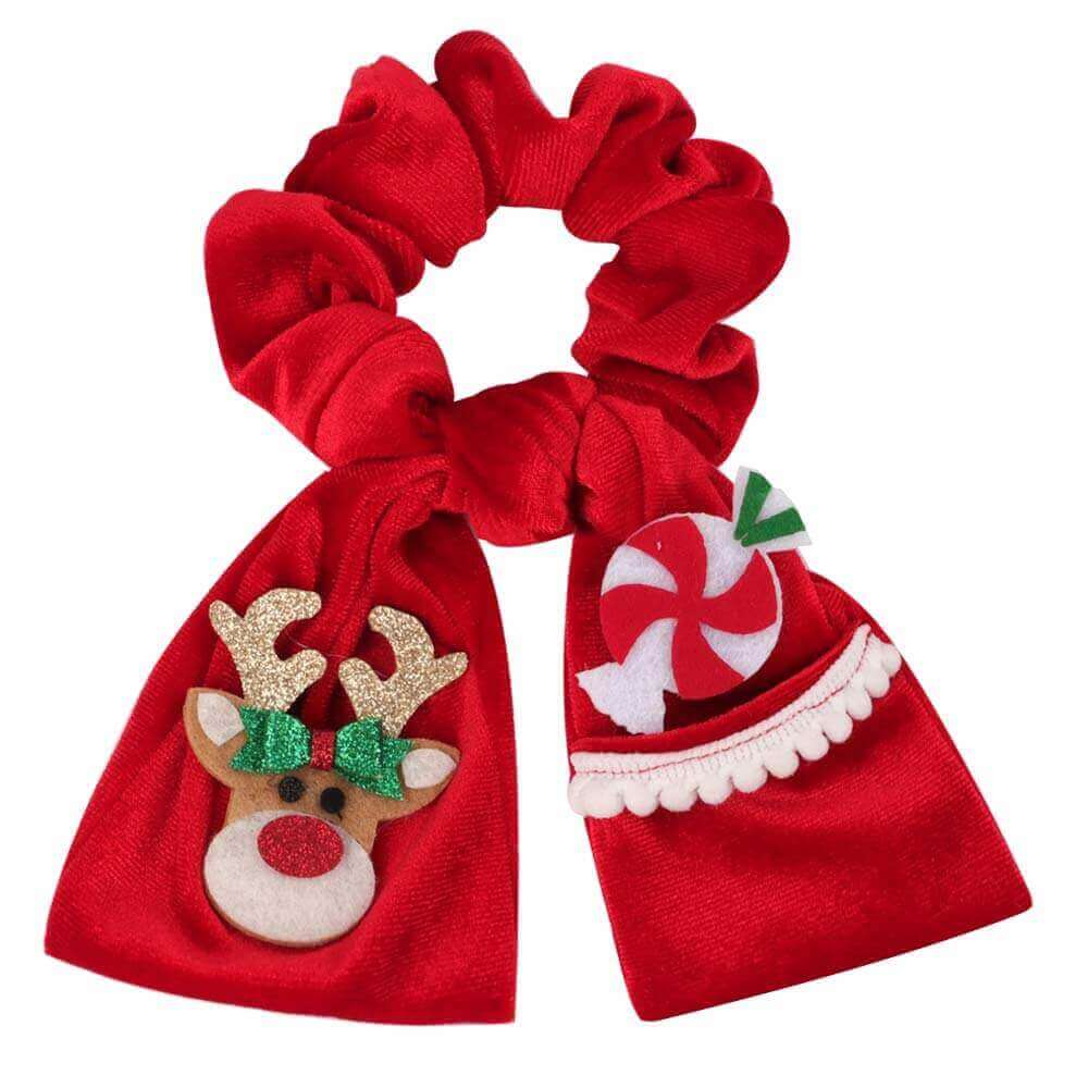 Cute Christmas Velvet Scrunchies