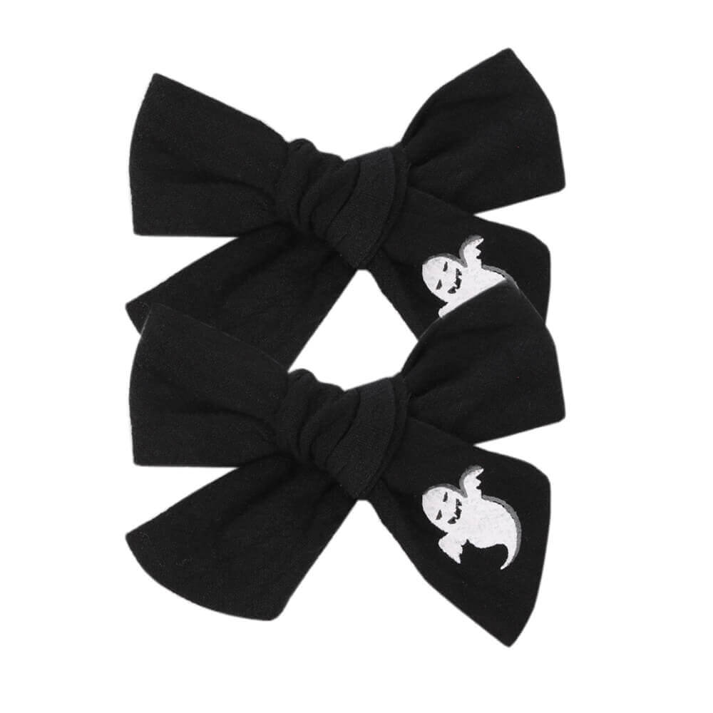 2PCS Halloween Hair Bow Hair Clips