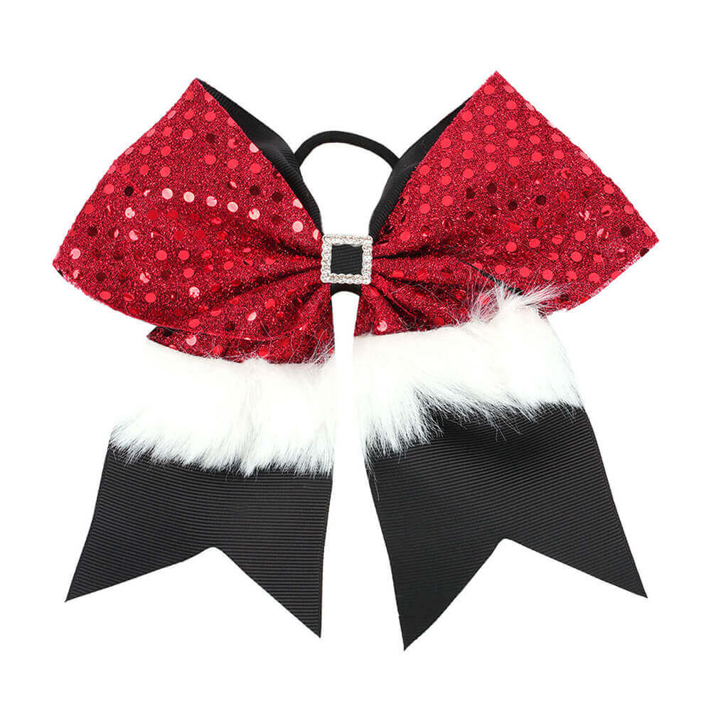 Christmas Sequin Cheer Bows