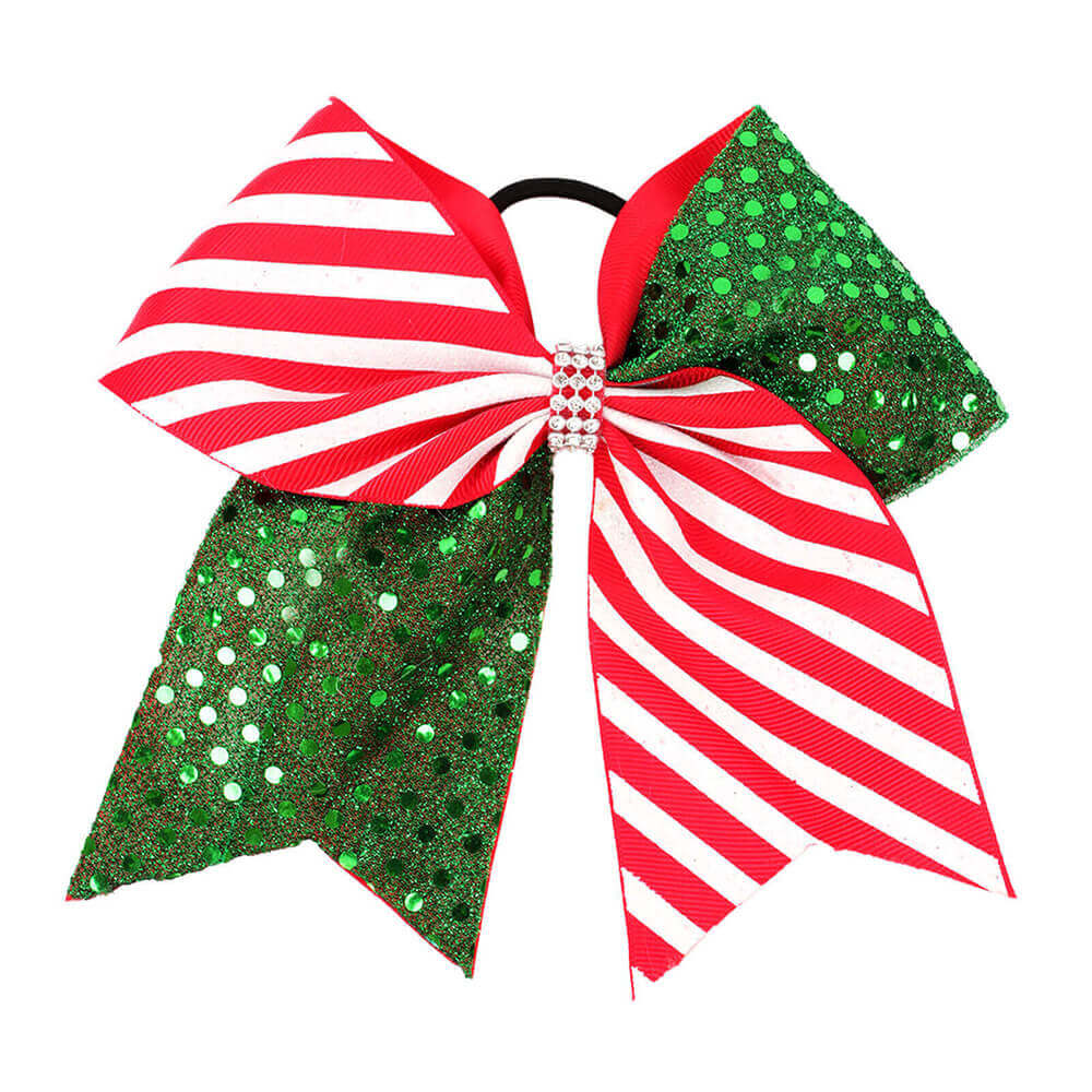 Christmas Sequin Cheer Bows