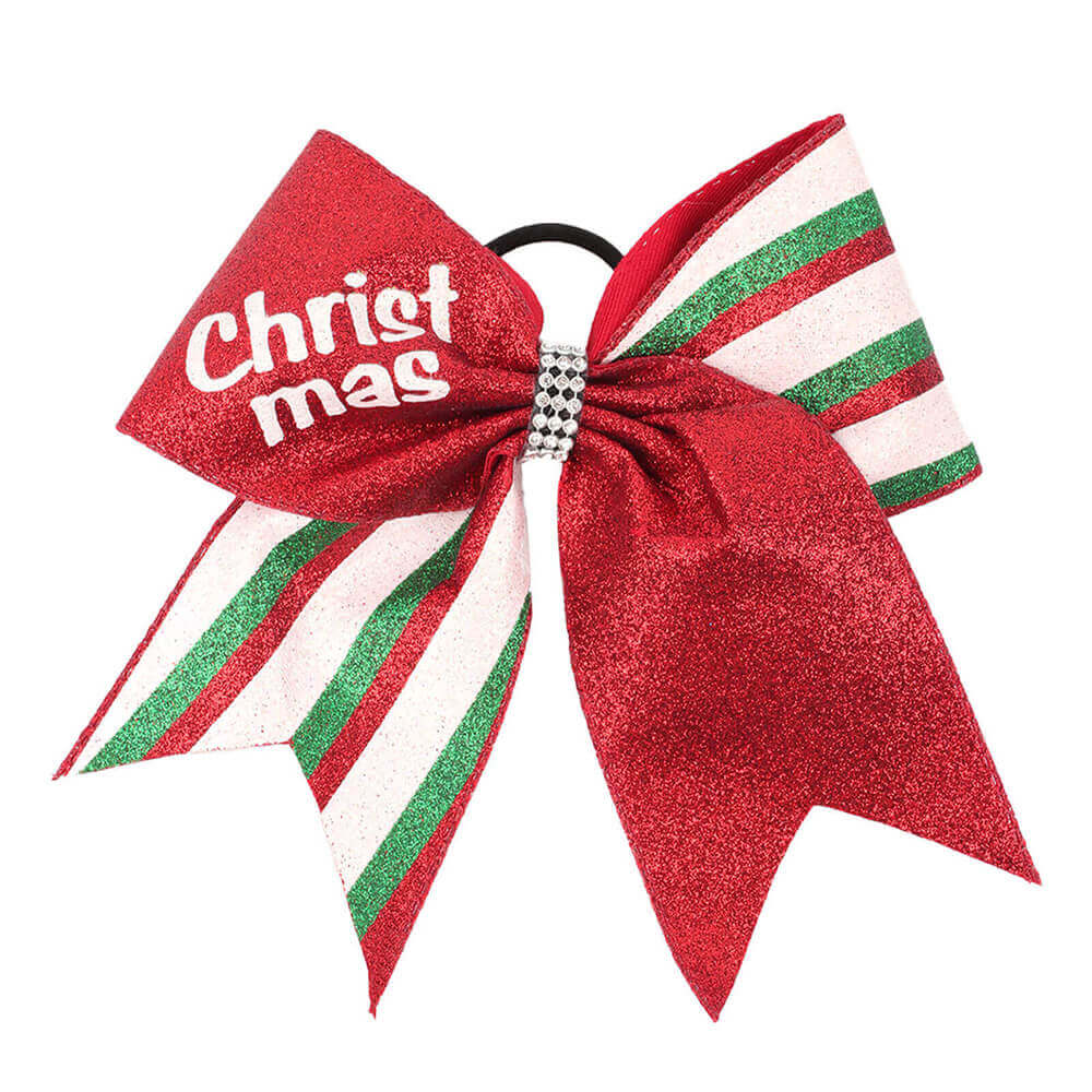 Christmas Sequin Cheer Bows