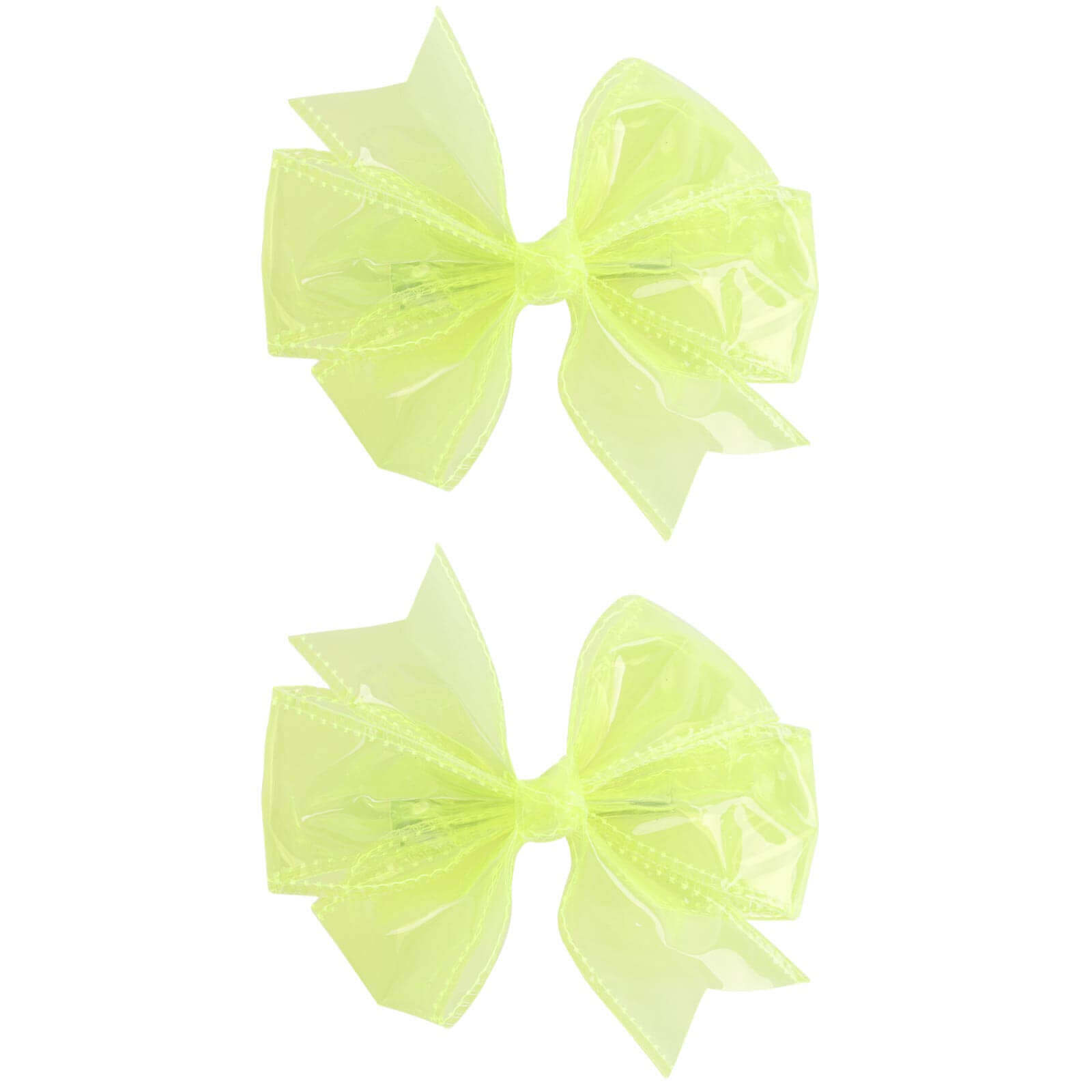 PVC Jelly Pinwheel Hair Bows