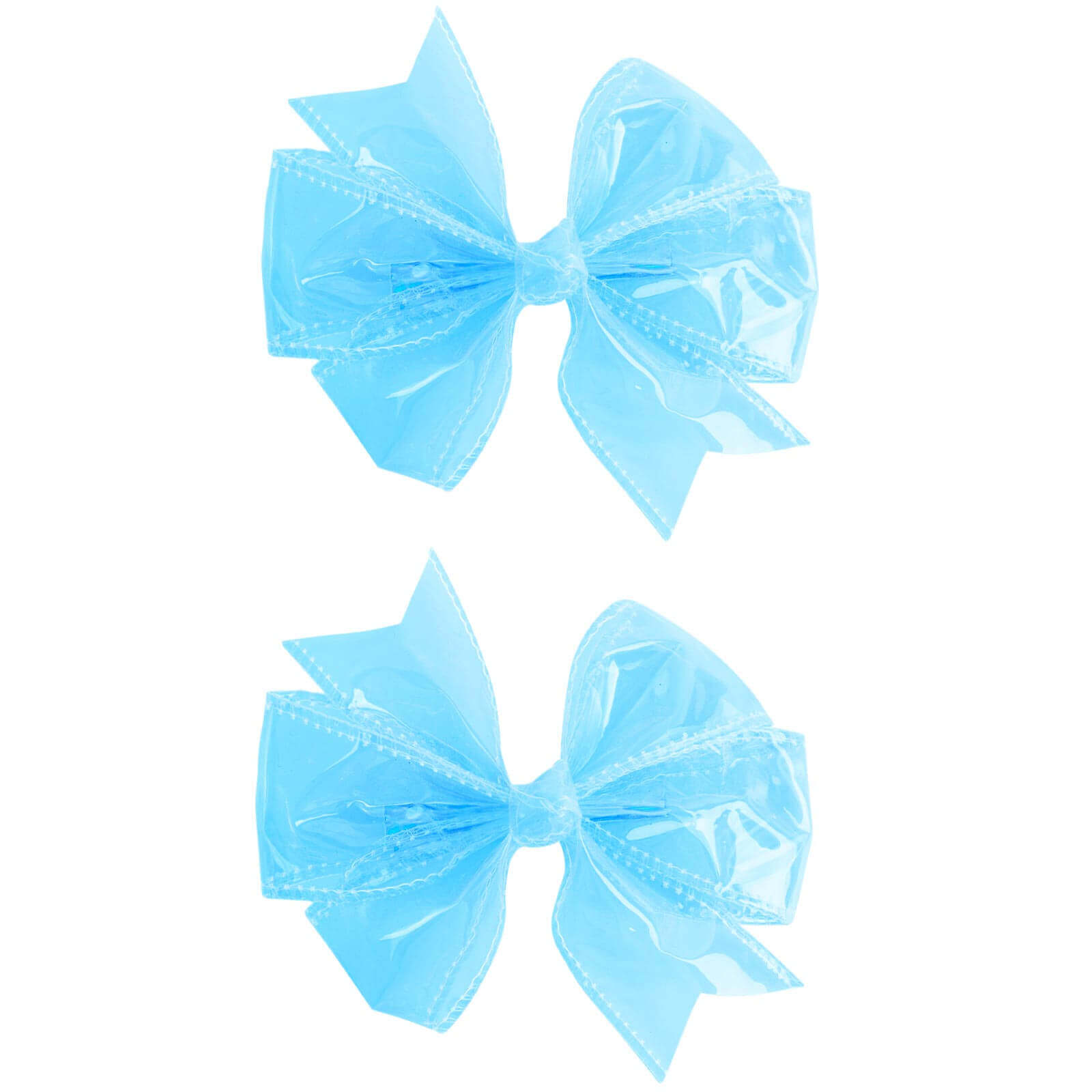 PVC Jelly Pinwheel Hair Bows