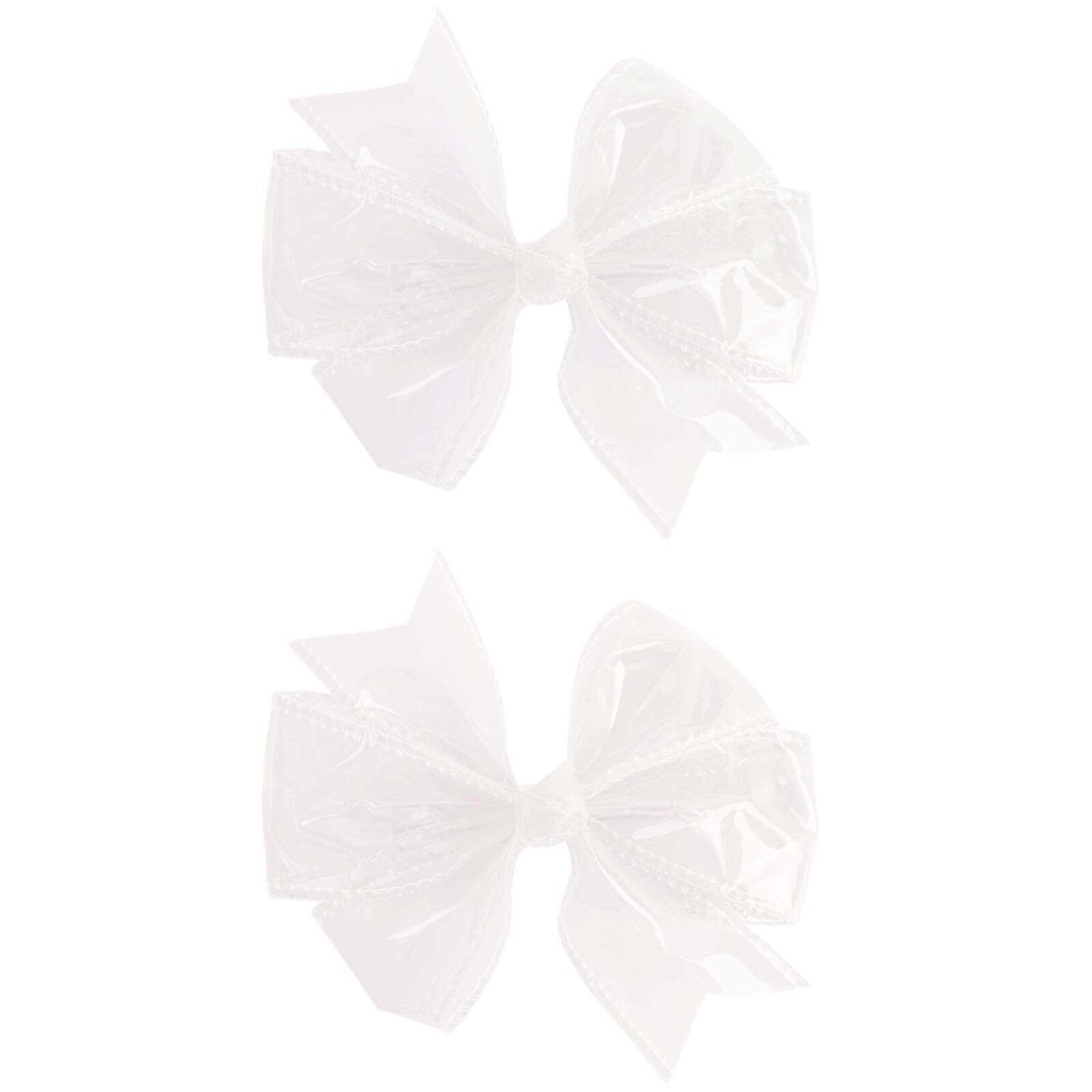 PVC Jelly Pinwheel Hair Bows