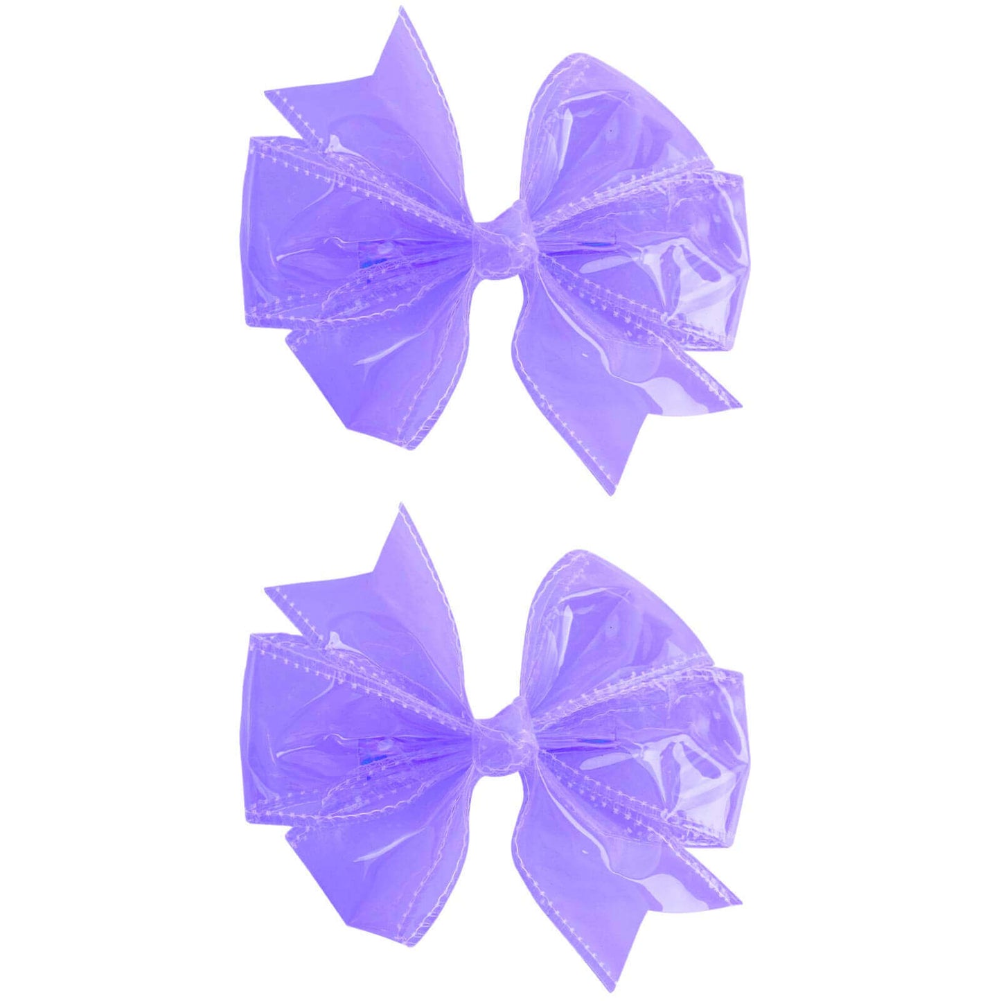 PVC Jelly Pinwheel Hair Bows