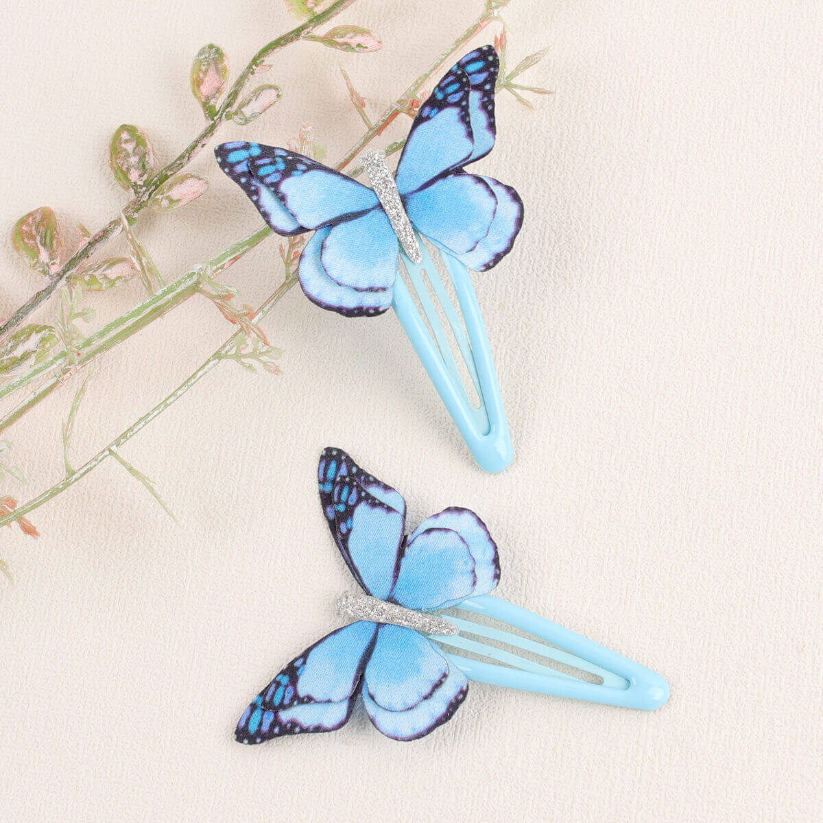 Pretty Butterfly Hair Clip Set