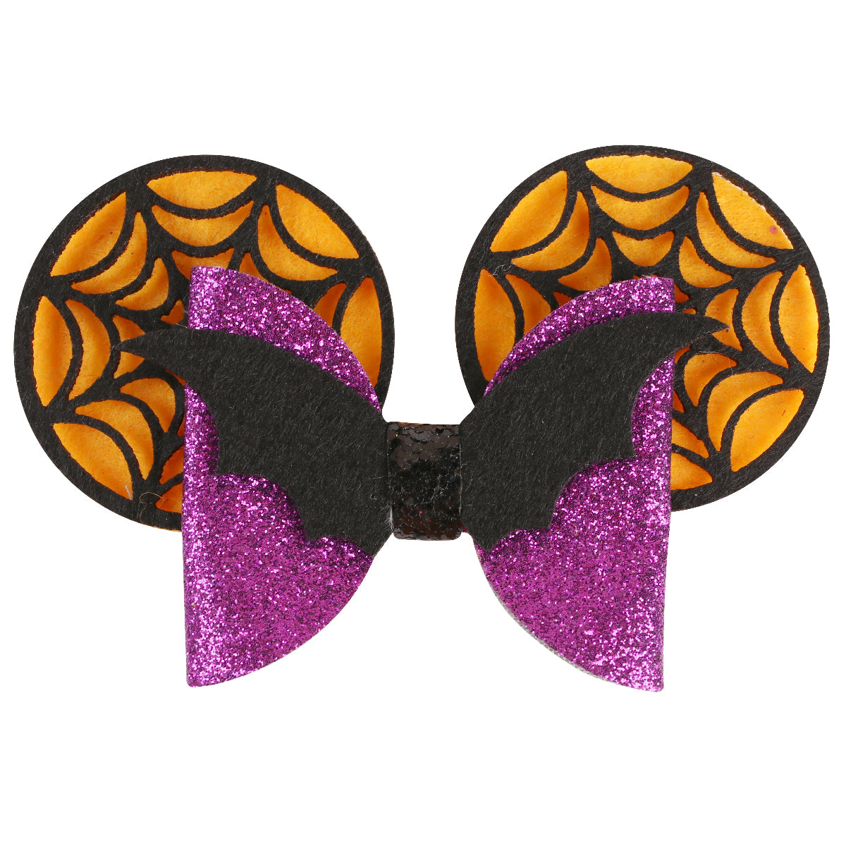 Halloween Special Glitter Hair Bow