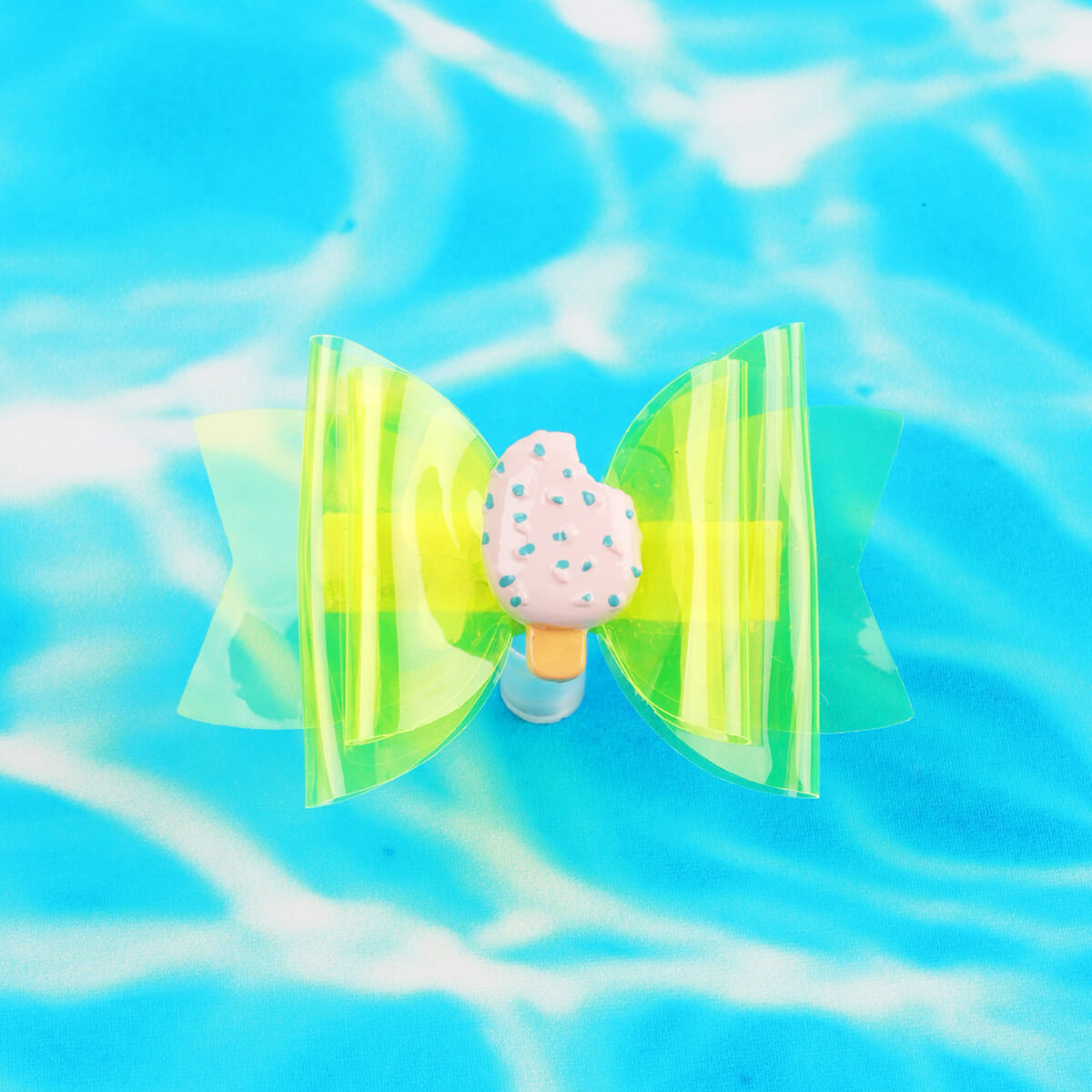 Ice-cream Transparent Jelly Hair Bows