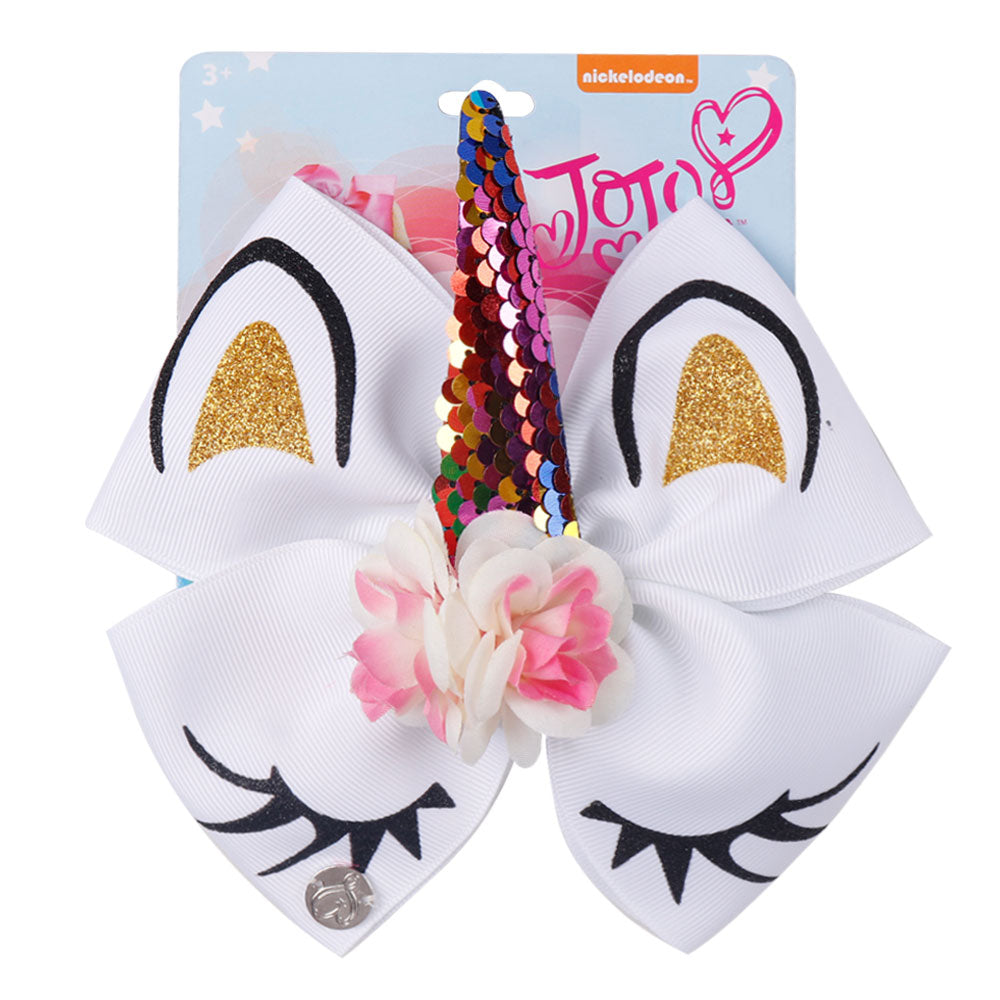 Cute Unicorn Jojo Hair Bows