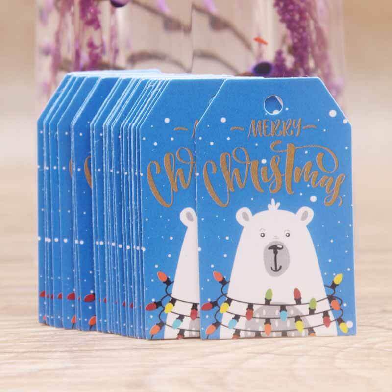 Gift Wrapping Paper Hanging Tags