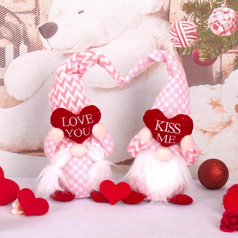 Valentine's Day Faceless Doll Small Ornament