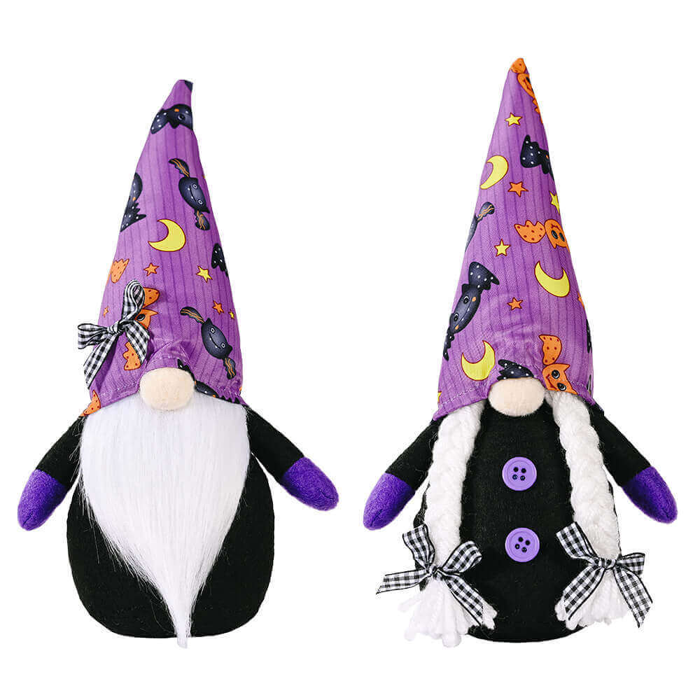 Halloween Purple Faceless Doll Home Decor