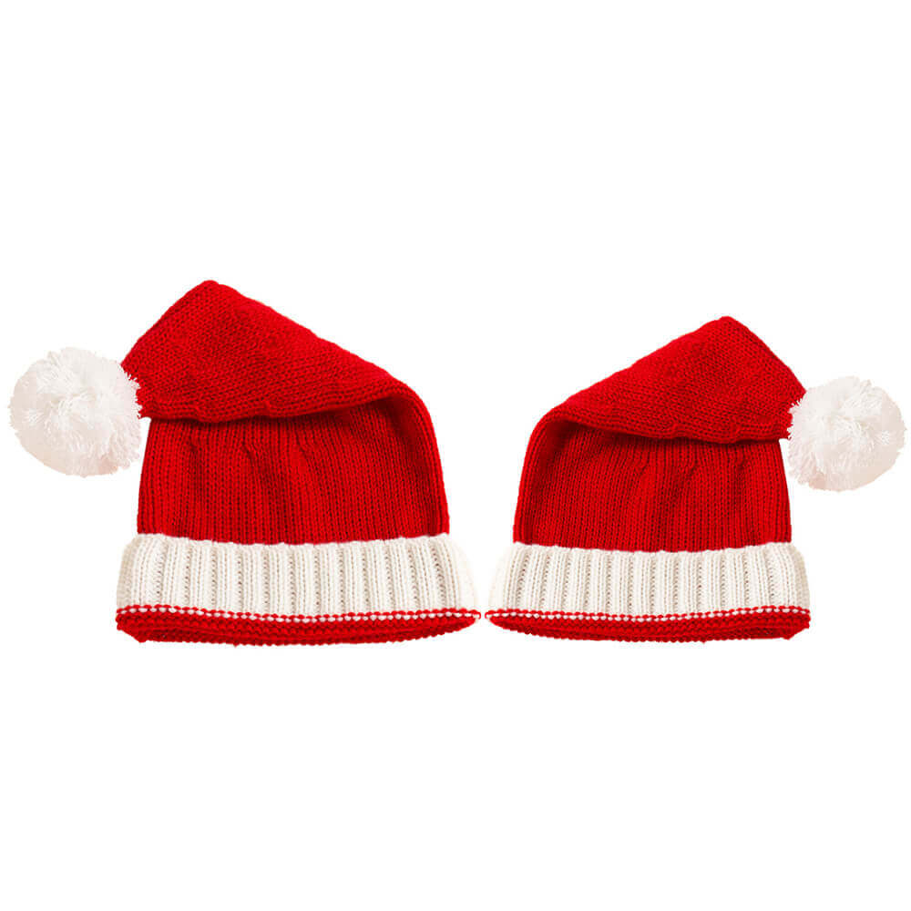 Christmas Red Knitted Hat