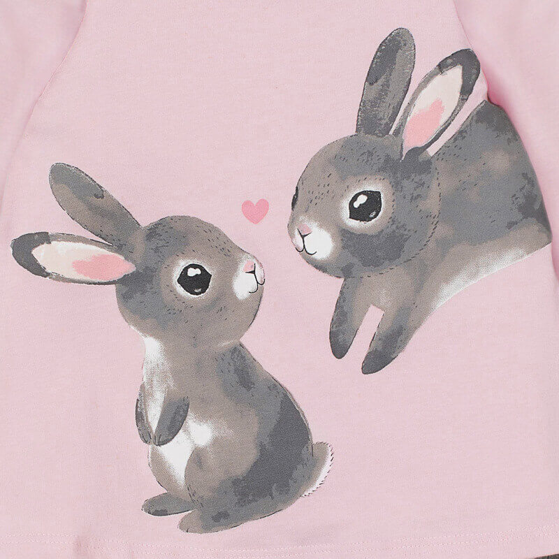 My Rabbit Friends Little Girl Suit
