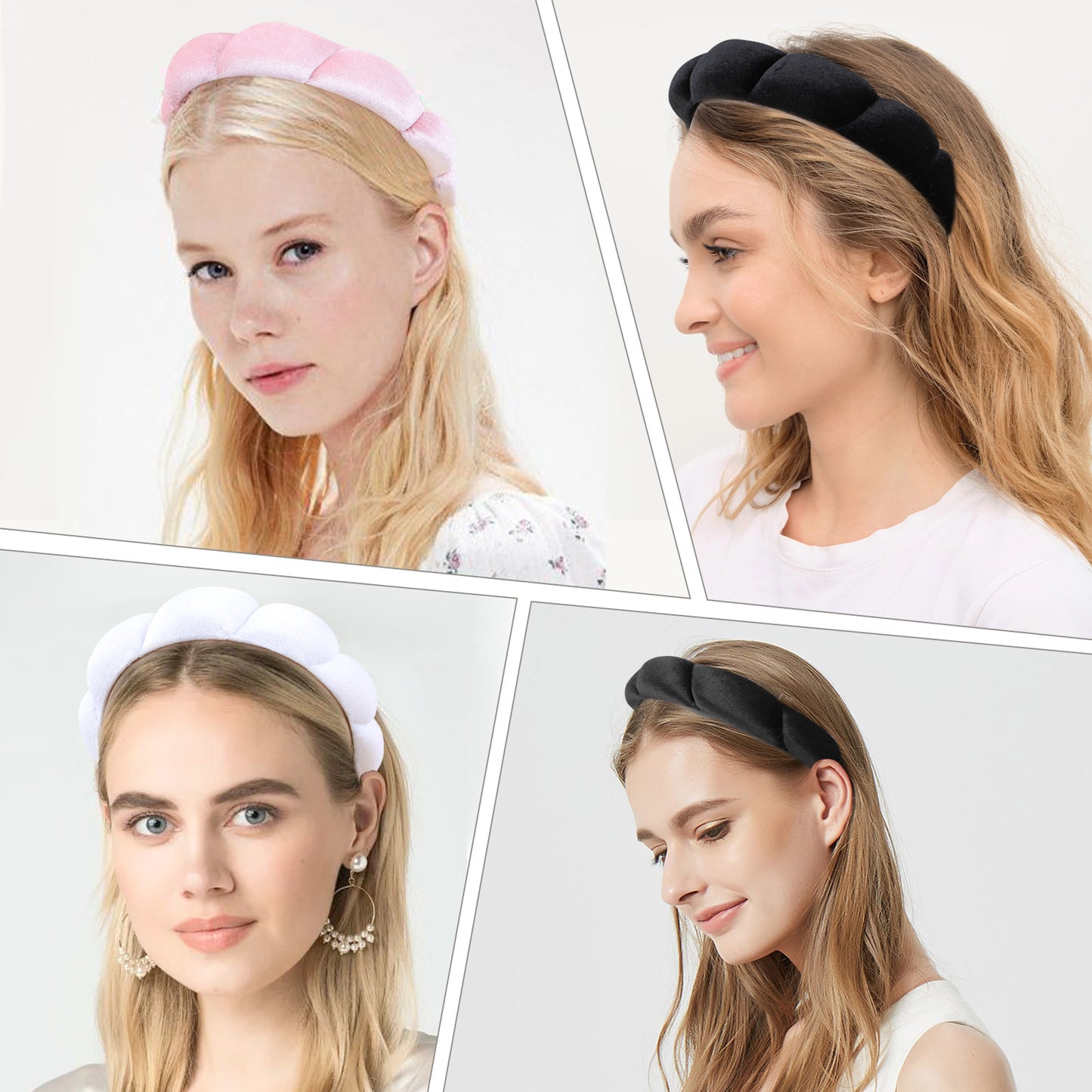 Spa Headbands for Women Cloud Velvet Headbands – cnhairaccessories