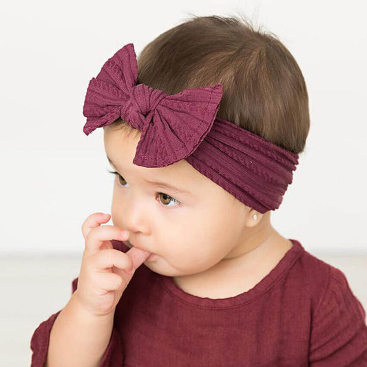 3PCS Twisted Bow Elastic Headbands