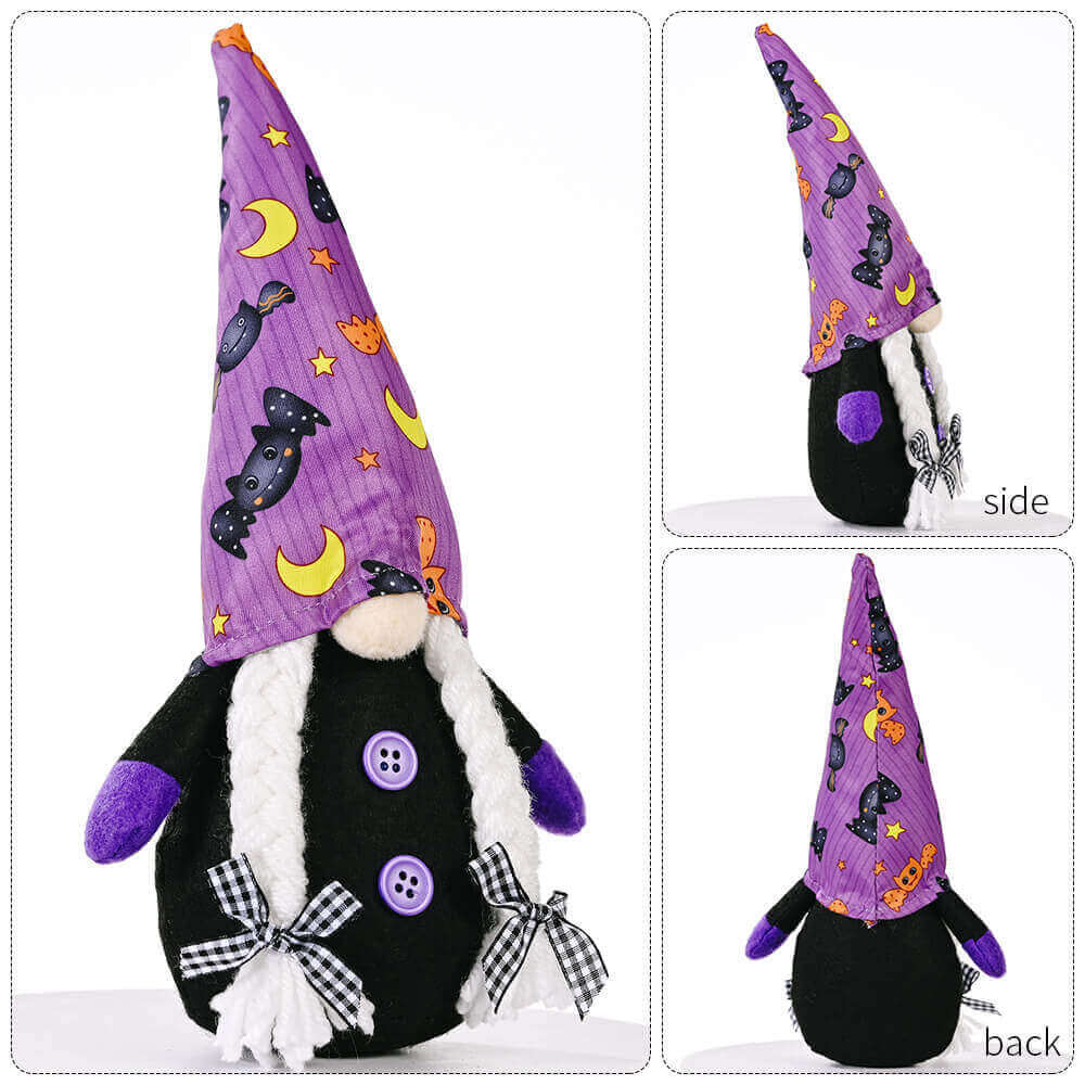 Halloween Purple Faceless Doll Home Decor