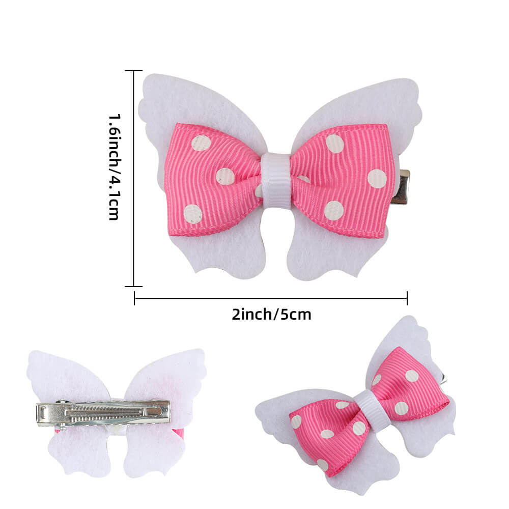 Cute Butterfly Hair Bow for Girls