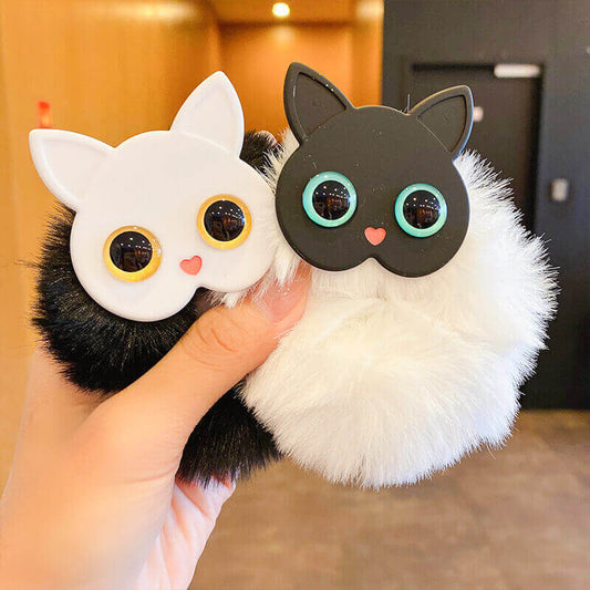 Cute Cat Plush Hair Ties Scrunchies