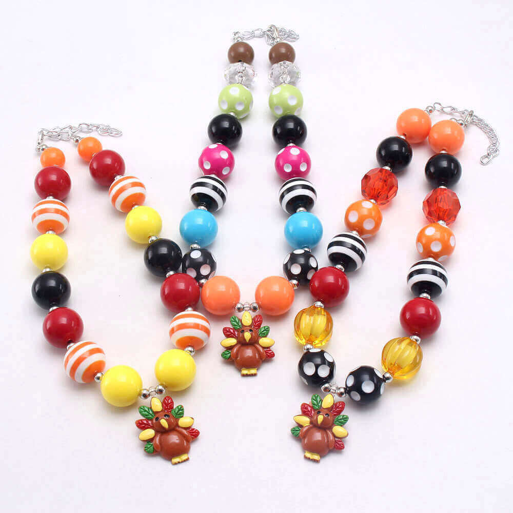 Thanksgiving Day Necklace for Girls
