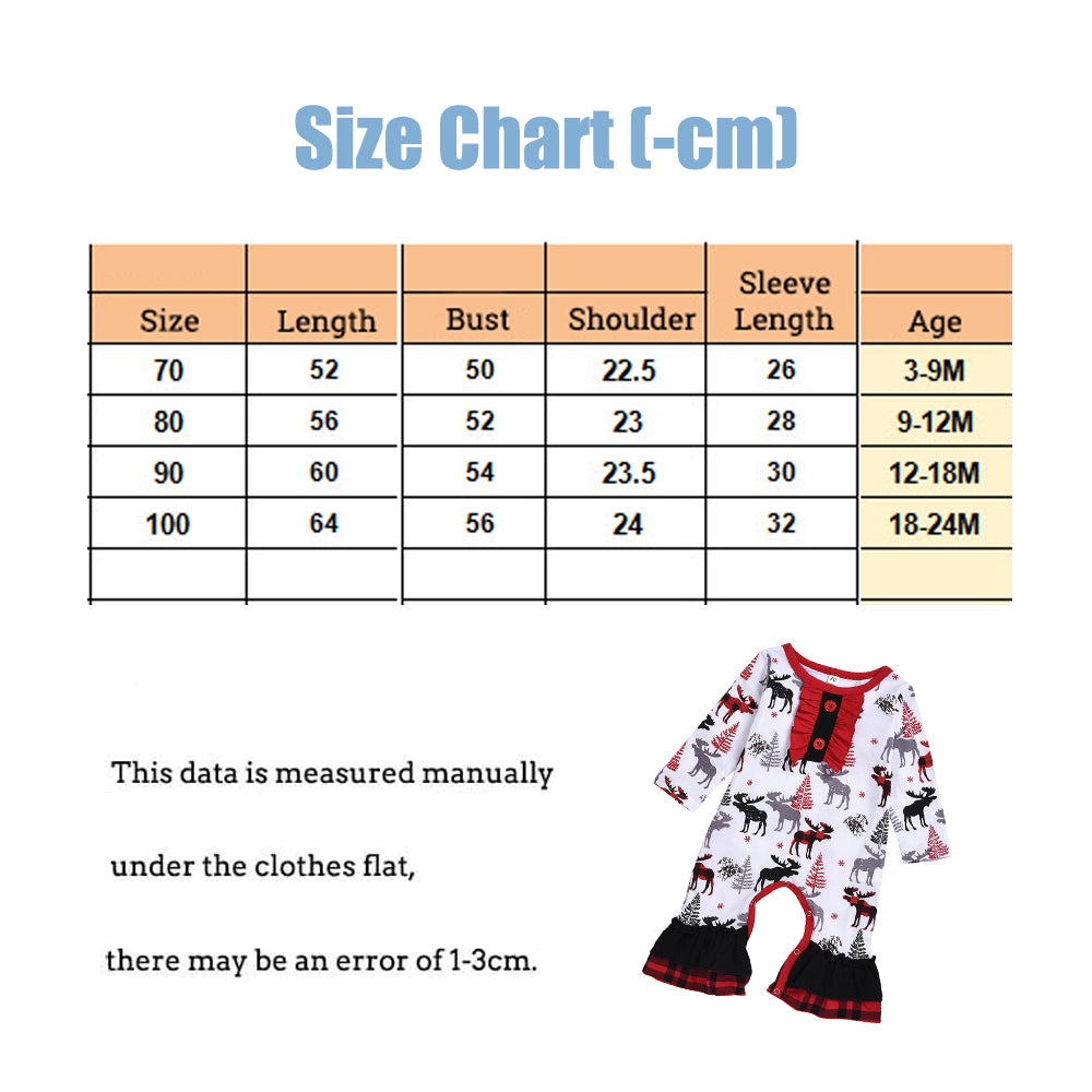 Christmas Reindeer Baby Romper