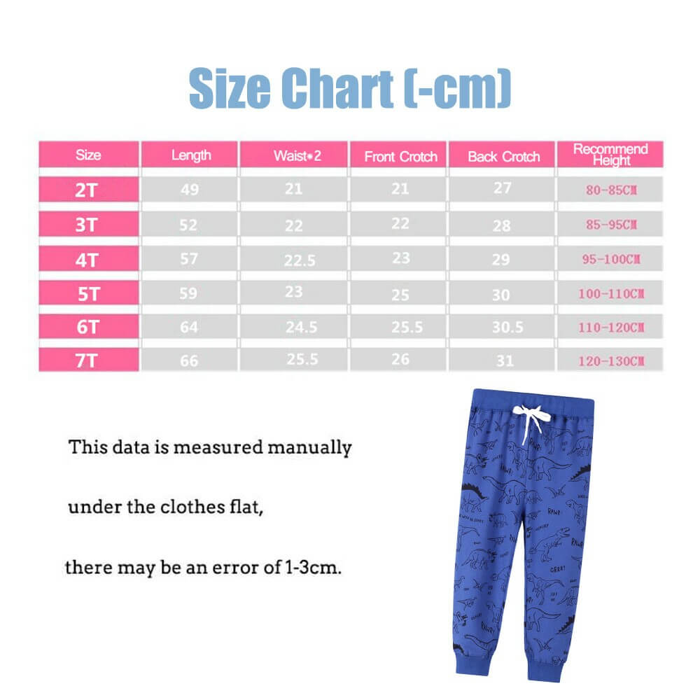 Soft Dinosaur Boy Sweatpants Sport Pants
