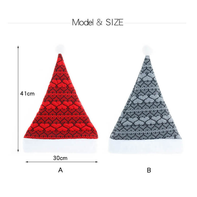 Soft Christmas Plush Hat Party Props
