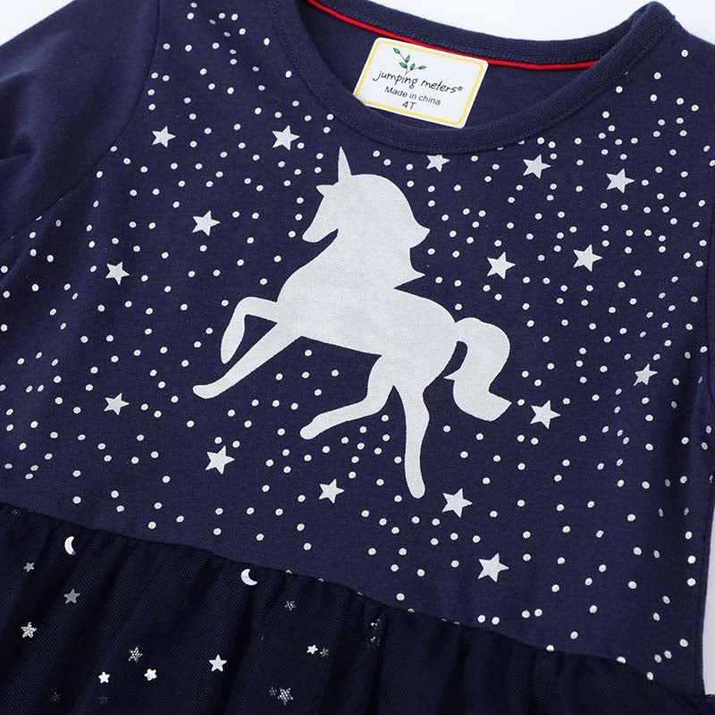 Fantasy Unicorn Star Tulle Dress